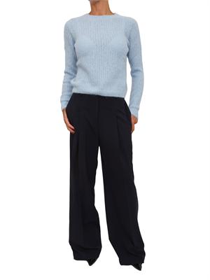 Pantaloni palazzo Liu Jo donna in viscosa stretch blu in DONNA
