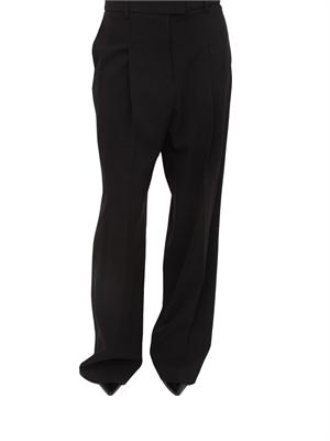 Pantaloni palazzo Liu Jo donna in viscosa stretch nero in DONNA