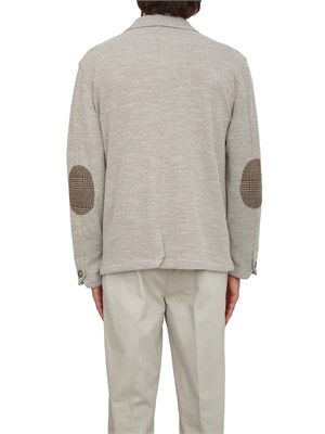 Camicia giacca Liu Jo uomo in misto cotone con patch gomiti in UOMO