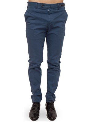 PANTALONE CASUAL PT01 BLU in UOMO