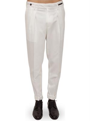 PANTALONE CASUAL PT01 BIANCO in UOMO