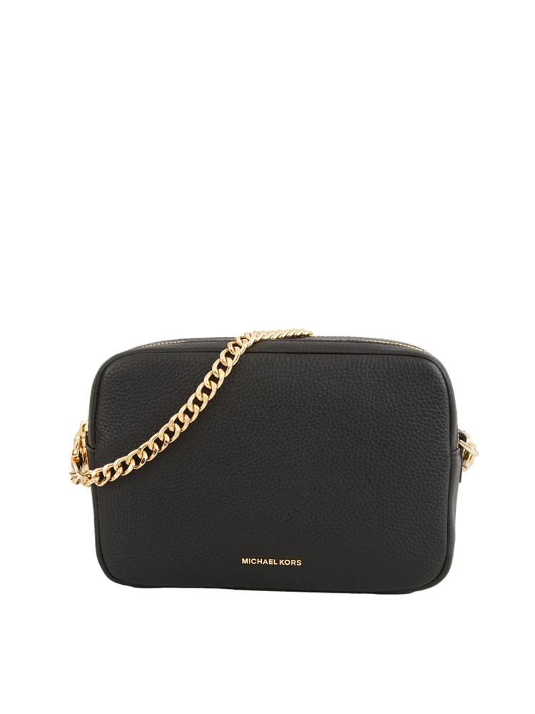 Borsa Bryant di Michael Michael Kors in pelle martellata nera