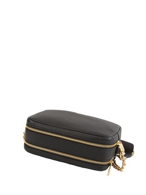 Borsa Bryant di Michael Michael Kors in pelle martellata nera in DONNA