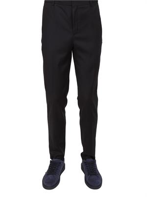 Pantaloni uomo Corneliani in lana blu in UOMO