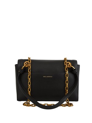 K.LAGERFELD Borsa Karl Lagerfeld in pelle nera in DONNA