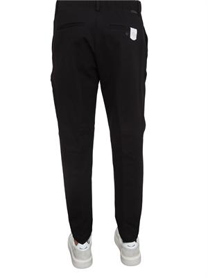 Pantaloni Siviglia uomo in jersey stretch nero in UOMO