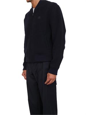 Giubbino bomber Etro uomo misto lana double blu in UOMO