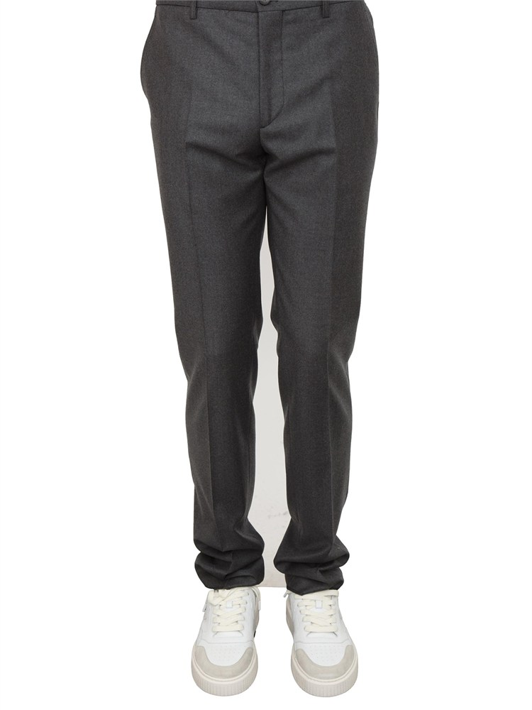 Pantaloni Etro uomo in misto lana grigio