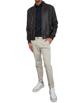 Camicia Liu Jo uomo in cotone stretch blu in UOMO