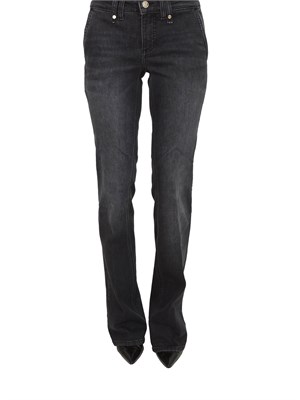 Jeans Liu Jo donna bottom up in denim nero lavaggio used in DONNA