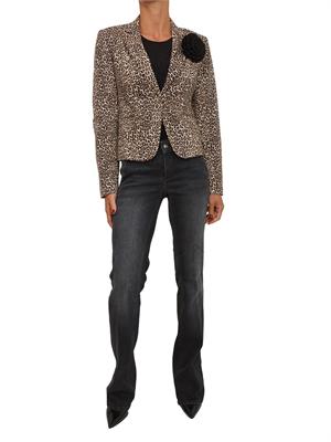 Jeans Liu Jo donna bottom up in denim nero lavaggio used in DONNA