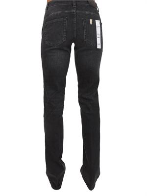Jeans Liu Jo donna bottom up in denim nero lavaggio used in DONNA