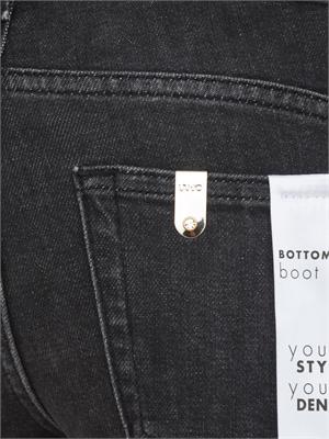 Jeans Liu Jo donna bottom up in denim nero lavaggio used in DONNA
