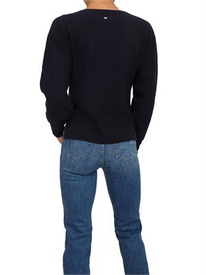Maglia Liu Jo donna in lana e cashmere blu in DONNA