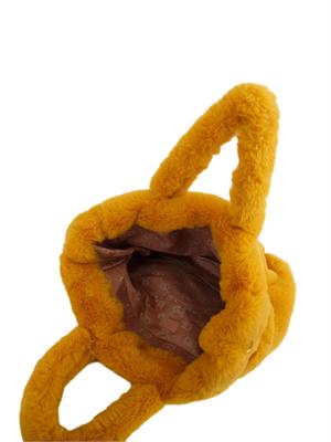 Shopping media Liu Jo donna in teddy giallo con logo in DONNA