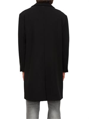 Cappotto Antony Morato in misto lana nero in UOMO