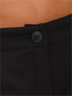 Pantalone Canzone Emme Marella in flanella nera in DONNA