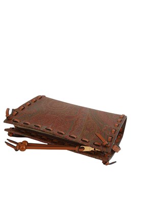 Borsa pochette  Etro donna Arnica 1984 Paisley con infilature in DONNA