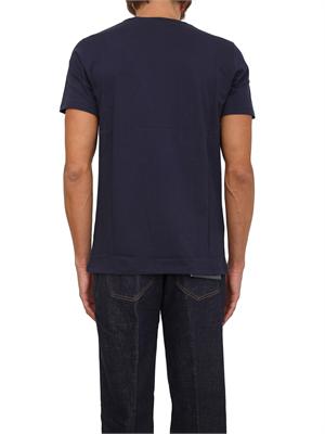 T-shirt Guess Jeans uomo in cotone blu in UOMO