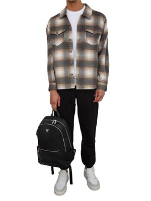 T-shirt Guess Jeans uomo in cotone bianco in UOMO