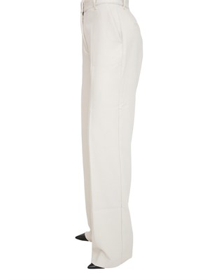 Pantaloni palazzo Guess Jeans donna in viscosa avorio in DONNA