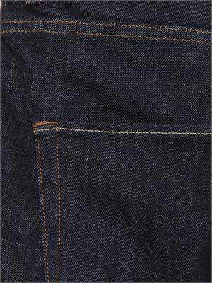 Jeans Guess Jeans uomo in denim blu scuro relaxed slim in UOMO