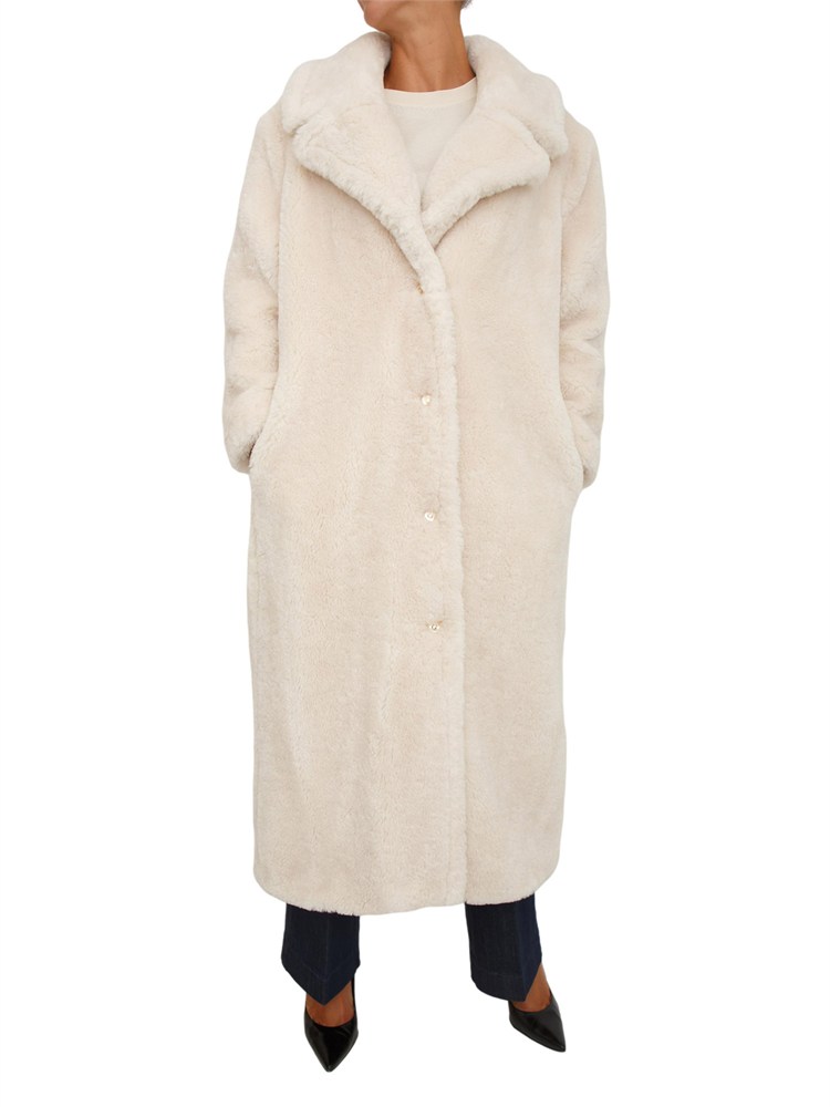 Pelliccia Guess Jeans donna in pelliccia ecologica