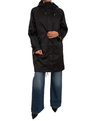 Piumino Pinko in tela lucida con cappuccio e gilet interno in DONNA