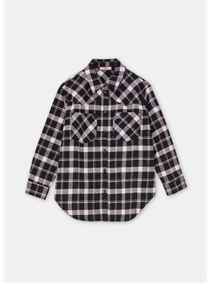 LIU JO BABY Camicia Liu-jo bambina in cotone check in BAMBINO