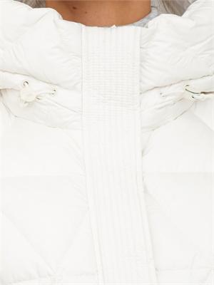 Piumino Lethille K-Way imbottito in tessuto bianco in DONNA