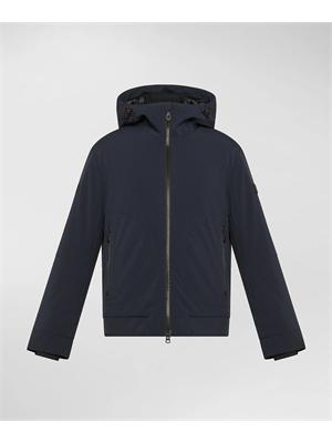 PEUTEREY BIMBO Giacca sportiva con cappuccio Peuterey verde in BAMBINO