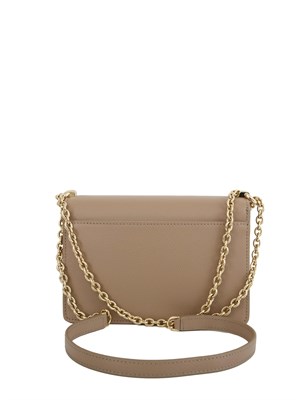 Borsa a tracolla mini Furla 1927 in pelle taupe in DONNA