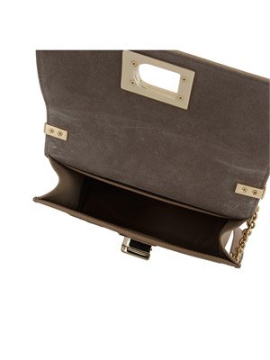Borsa a tracolla mini Furla 1927 in pelle taupe in DONNA