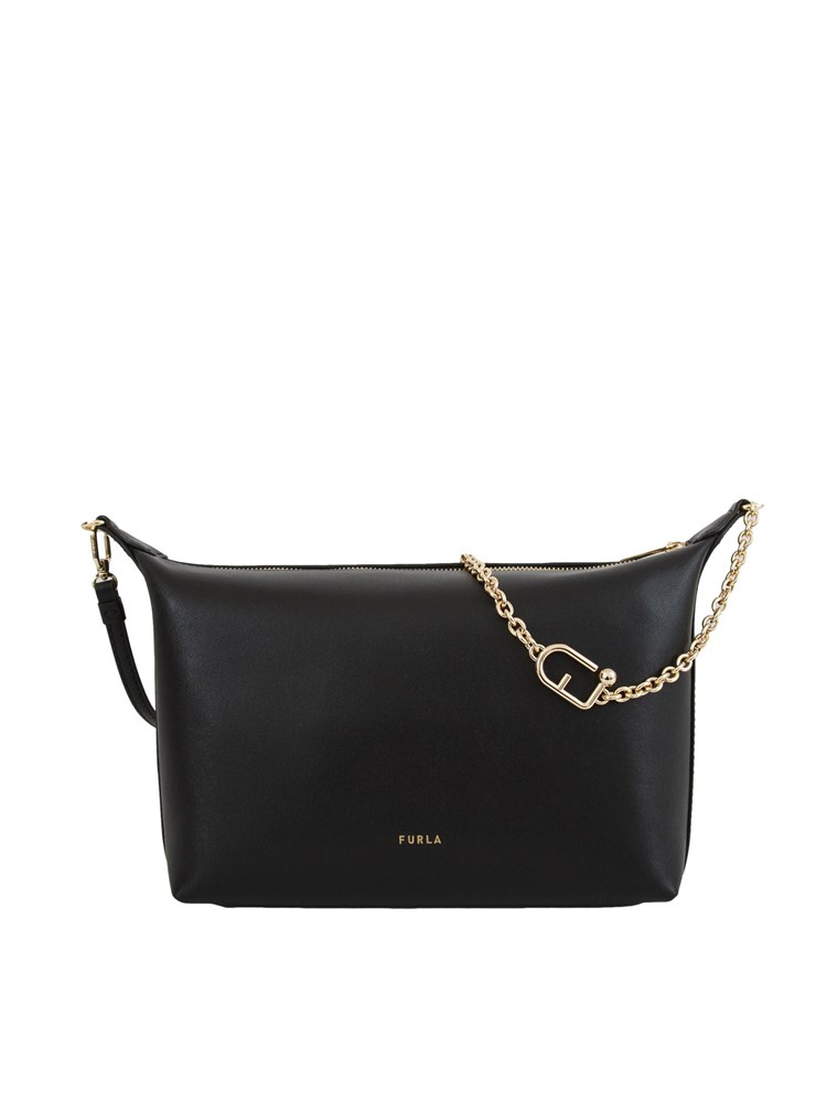 Borsa mini Furla Nuvola in pelle nera
