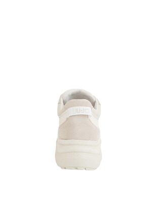 LIU JO Sneakers Liu-jo Steffy avorio in suede e rete in DONNA