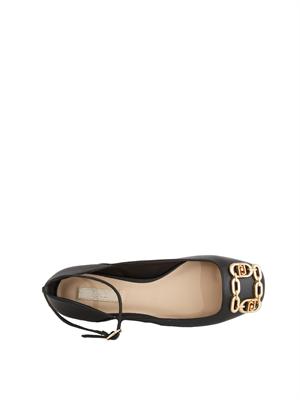 LIU JO Ballerine Liu-jo Brigitte in nappa nero in DONNA
