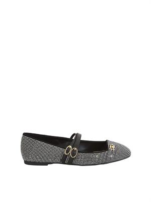 LIU JO Ballerine Liu-jo Brigitte full strass nero in DONNA