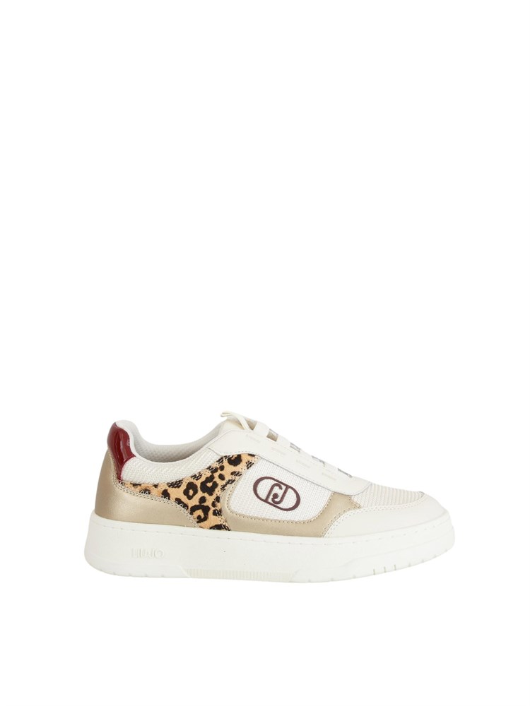 Slip-on Liu Jo donna in pelle con inserti laminati e cavallino animalier.