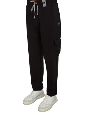 Pantalone tuta uomo Dekker nero in UOMO