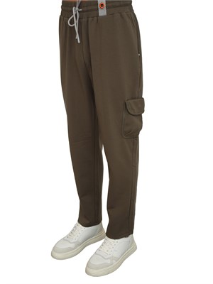 Pantalone tuta uomo Dekker verde in UOMO