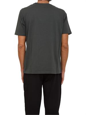 T-shirt uomo C.P. Company in cotone verde in UOMO