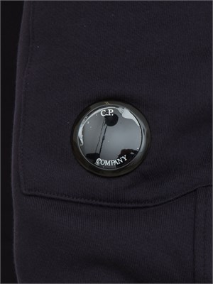 Pantalone tuta uomo C.P. Company in cotone blu in UOMO