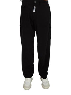 Pantaloni cargo uomo GCDS neri in UOMO