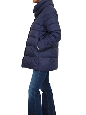 Piumino Rolando Kocca in tessuto blu in DONNA