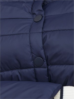 Piumino Rolando Kocca in tessuto blu in DONNA