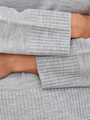 Maglia Marleen Kocca in misto lana grigia in DONNA