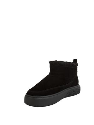 Stivali Yoko 22 Pinko in pelle scamosciata nera in DONNA