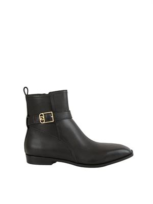 Stivaletti Liu Jo donna Liz 01 in pelle nera in DONNA