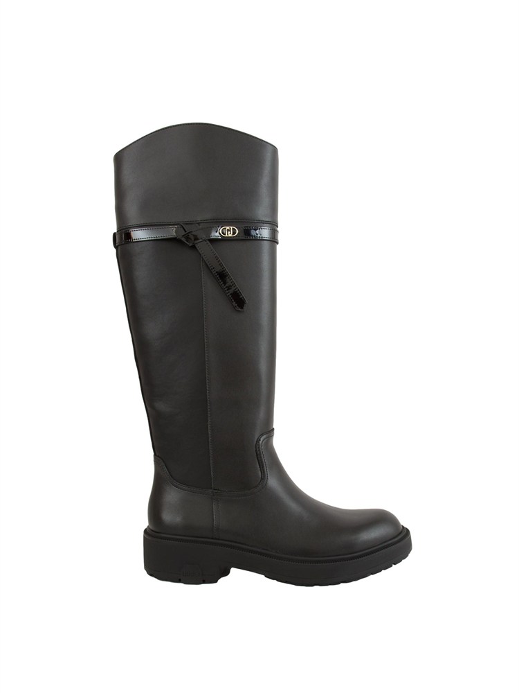 Stivali alti Liu Jo donna London 04 in pelle nera