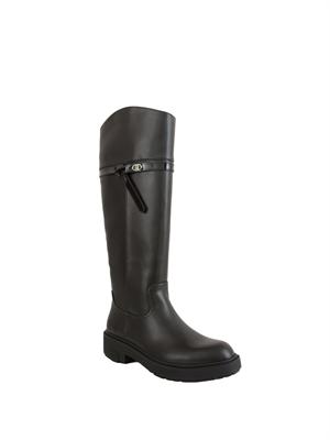Stivali alti Liu Jo donna London 04 in pelle nera in DONNA